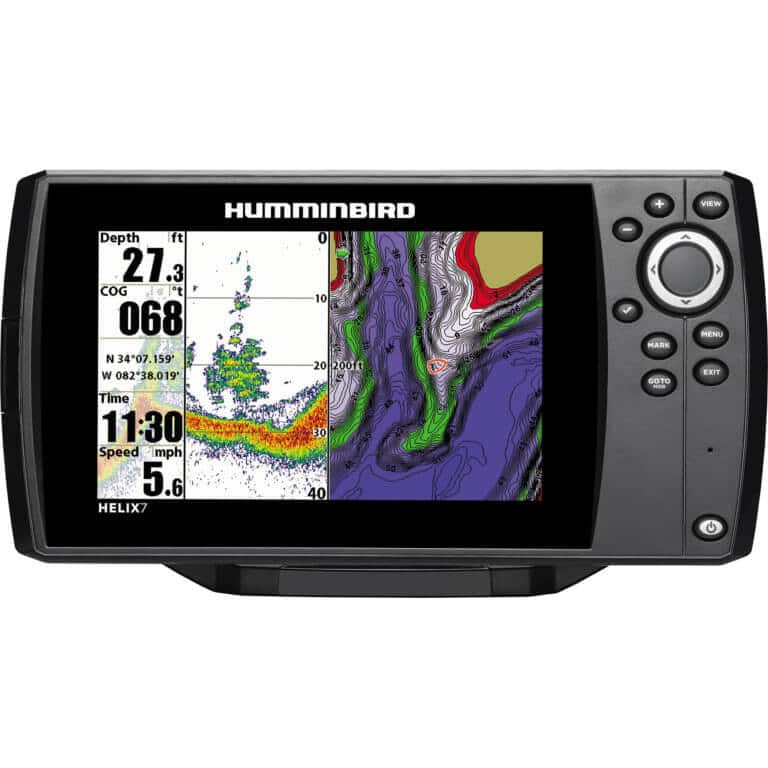 HumminBird Helix 7 Review (Looking at Chirp DI G2, Chirp SI/GPS and ...